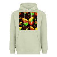 Matcha juneteenth butterflies seamless pattern Heavyweight Hoodie - HRA Design Shop