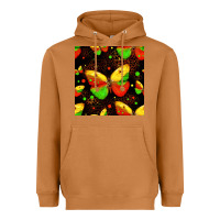 Meerkat juneteenth butterflies seamless pattern Heavyweight Hoodie - HRA Design Shop
