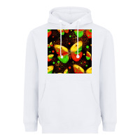 White juneteenth butterflies seamless pattern Heavyweight Hoodie - HRA Design Shop