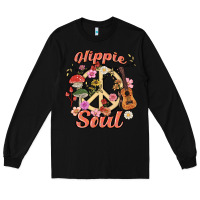Black hippie soul Long Sleeve Tee - MaliasSmallBusiness
