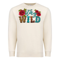 Sandshell stay wild Premium Sweatshirt - HRA Design Shop