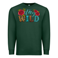 Sports Green stay wild Premium Sweatshirt - HRA Design Shop