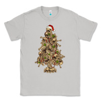 Moon Dust Skeleton Christmas Tree Classic Tee - RanaPortraitStore