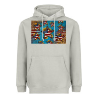 Moon Dust 4th of july stars skinny metal can holder Heavyweight Hoodie - HRA Design Shop