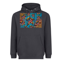Smoke 4th of july stars skinny metal can holder Heavyweight Hoodie - HRA Design Shop