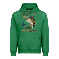 Emerald reelin' in 100 days of school Urban Hoodie - MaliasSmallBusiness