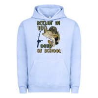 Pigment Grape Ice reelin' in 100 days of school Urban Hoodie - MaliasSmallBusiness