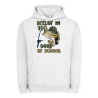 Pigment Lunar Rock reelin' in 100 days of school Urban Hoodie - MaliasSmallBusiness