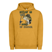 Pigment Peanut Butter reelin' in 100 days of school Urban Hoodie - MaliasSmallBusiness