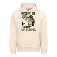 Sandshell reelin' in 100 days of school Urban Hoodie - MaliasSmallBusiness