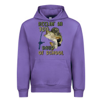 Tulip reelin' in 100 days of school Urban Hoodie - MaliasSmallBusiness