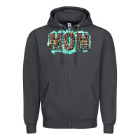 Smoke aztec mom Zipper Hoodie - Zillion Design Studio