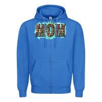 True Royal aztec mom Zipper Hoodie - Zillion Design Studio