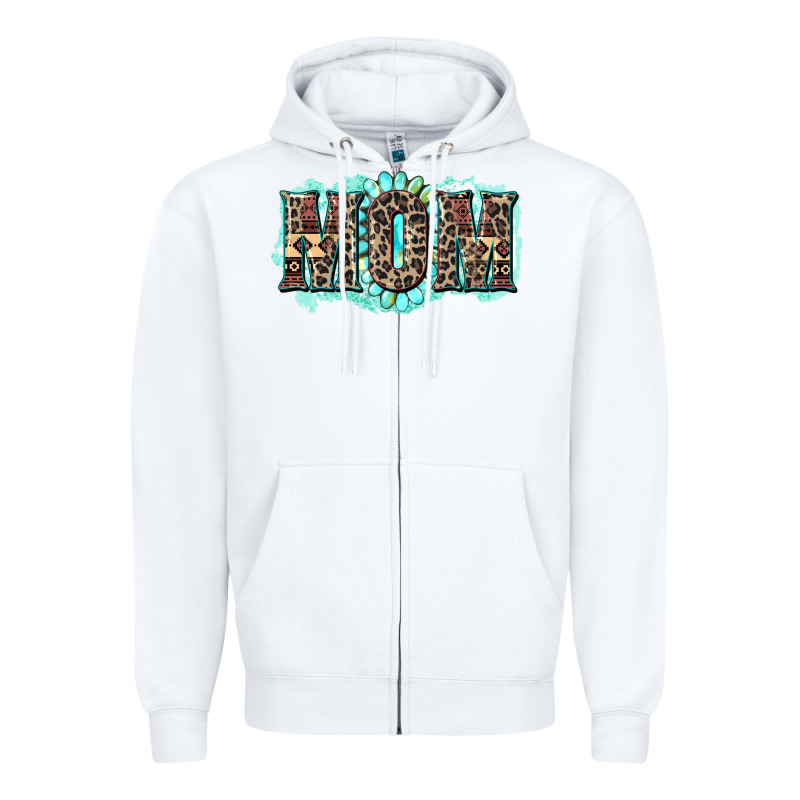 Aztec Mom Zipper Hoodie by Zillion Design Studio | Teevron