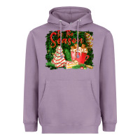 Lavender tis the season Heavyweight Hoodie - FaDigitalArtStudio