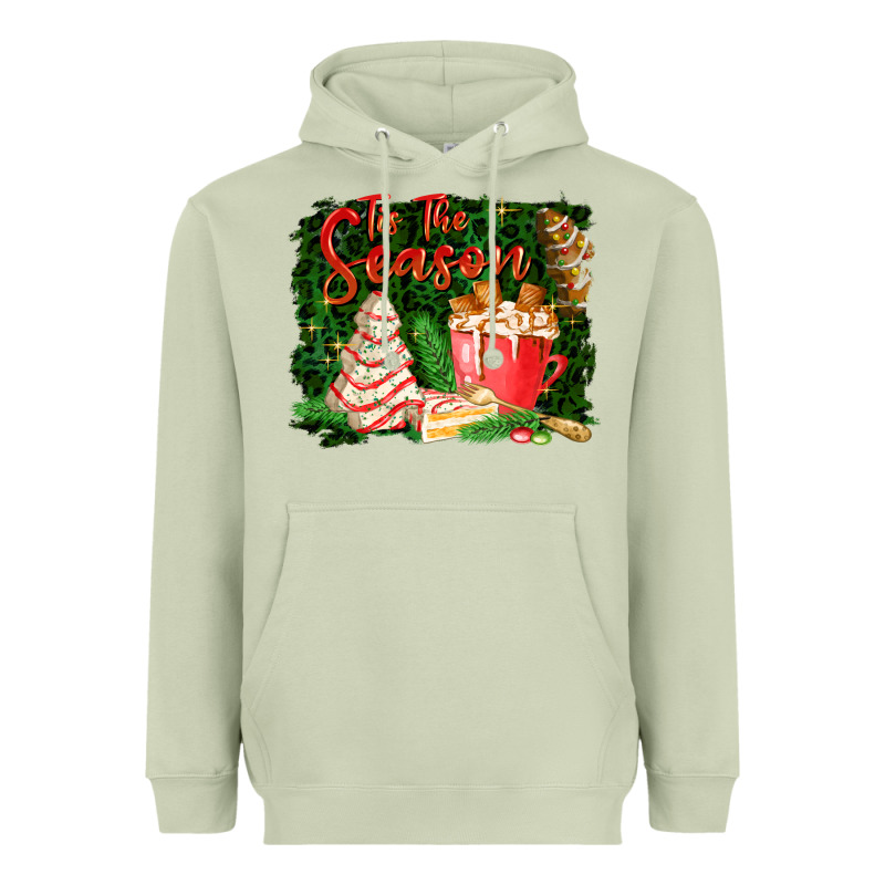 Tis The Season Heavyweight Hoodie by FaDigitalArtStudio | Teevron