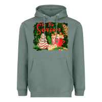 Sage tis the season Heavyweight Hoodie - FaDigitalArtStudio