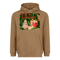 Toasted Coconut tis the season Heavyweight Hoodie - FaDigitalArtStudio