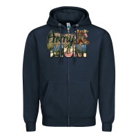 Navy army mom Zipper Hoodie - Zillion Design Studio