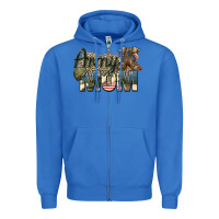True Royal army mom Zipper Hoodie - Zillion Design Studio