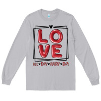 Moon Dust love all day every day Long Sleeve Tee - MaliasSmallBusiness