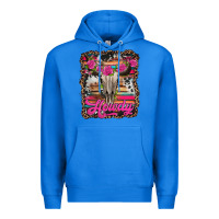 True Royal howdy valentine's day bull skull Premium Hoodie - Jasminsmagicworld