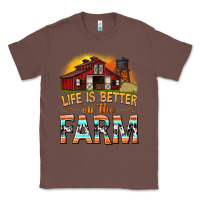 Chestnut life is better on the farm with barn Classic Tee - texasbilliewilder