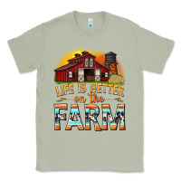Matcha life is better on the farm with barn Classic Tee - texasbilliewilder