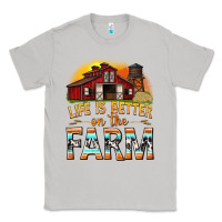 Moon Dust life is better on the farm with barn Classic Tee - texasbilliewilder
