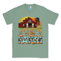 Sage life is better on the farm with barn Classic Tee - texasbilliewilder