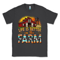 Smoke life is better on the farm with barn Classic Tee - texasbilliewilder