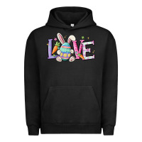 Pigment Black love easter Urban Hoodie - MaliasSmallBusiness
