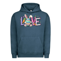 Pigment Midnight Navy love easter Urban Hoodie - MaliasSmallBusiness