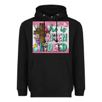Black he is risen indeed tumbler Heavyweight Hoodie - Neo Western
