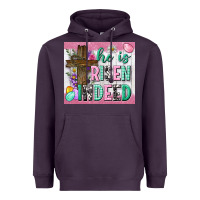 Plum he is risen indeed tumbler Heavyweight Hoodie - Neo Western