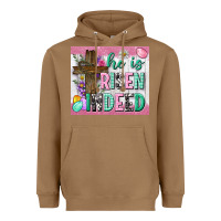 Toasted Coconut he is risen indeed tumbler Heavyweight Hoodie - Neo Western