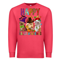 Cardinal Happy hallothankmas dog Premium Sweatshirt - FaDigitalArtStudio
