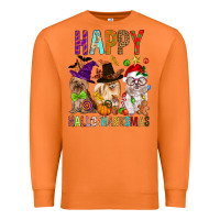 Carrot Happy hallothankmas dog Premium Sweatshirt - FaDigitalArtStudio