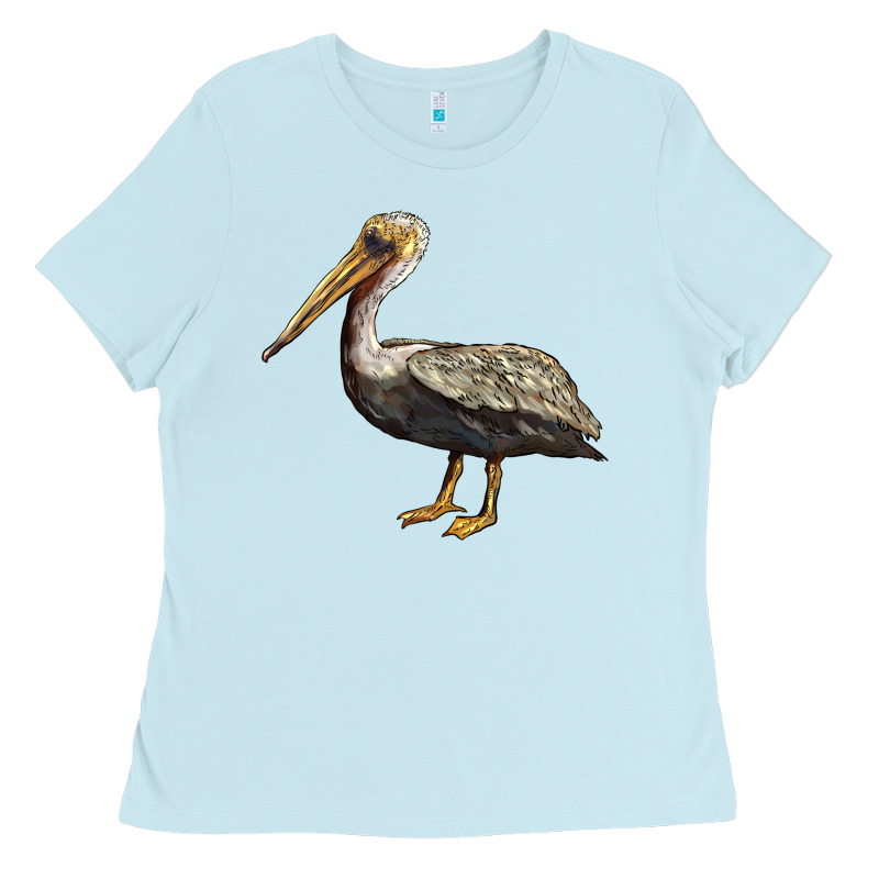 Louisiana State Bird Pelican Ladies Tee by BarkalooDesign | Teevron