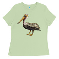 Matcha louisiana state bird pelican Ladies Tee - BarkalooDesign