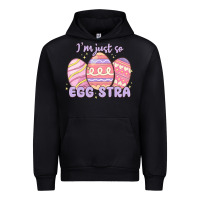 Black i'm just so egg stra Urban Hoodie - MaliasSmallBusiness