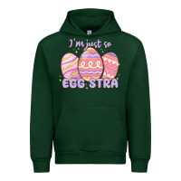 Forest Green i'm just so egg stra Urban Hoodie - MaliasSmallBusiness