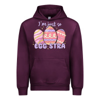 Mauve Wine i'm just so egg stra Urban Hoodie - MaliasSmallBusiness