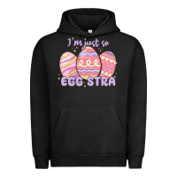 Pigment Black i'm just so egg stra Urban Hoodie - MaliasSmallBusiness