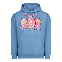 Pigment Pebble Blue i'm just so egg stra Urban Hoodie - MaliasSmallBusiness