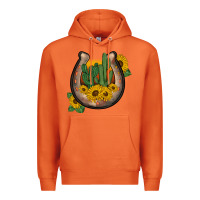 Carrot western horseshoe sunflower cactus Premium Hoodie - BarkalooDesign