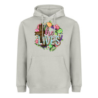 Moon Dust He lives Easter with flowers Heavyweight Hoodie - Neo Western