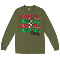 Army Green jingle bell rock Long Sleeve Tee - MaliasSmallBusiness