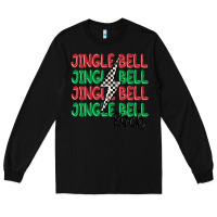 Black jingle bell rock Long Sleeve Tee - MaliasSmallBusiness