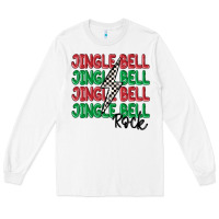 White jingle bell rock Long Sleeve Tee - MaliasSmallBusiness